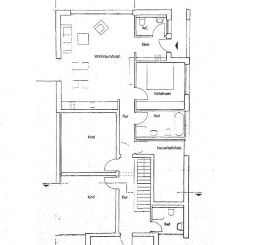 Grundriss Obergeschoss